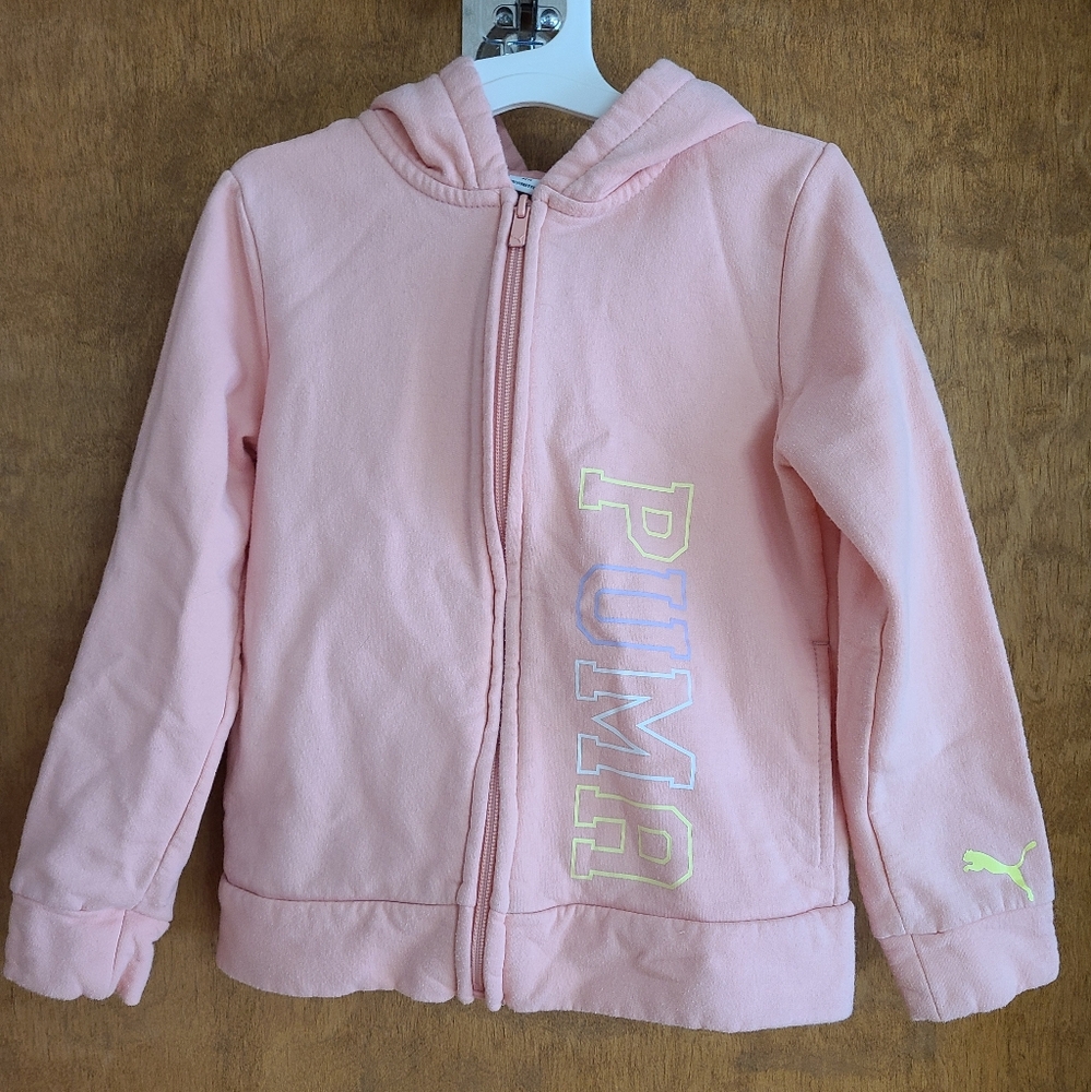 PUMA Kids Pink Hoodie